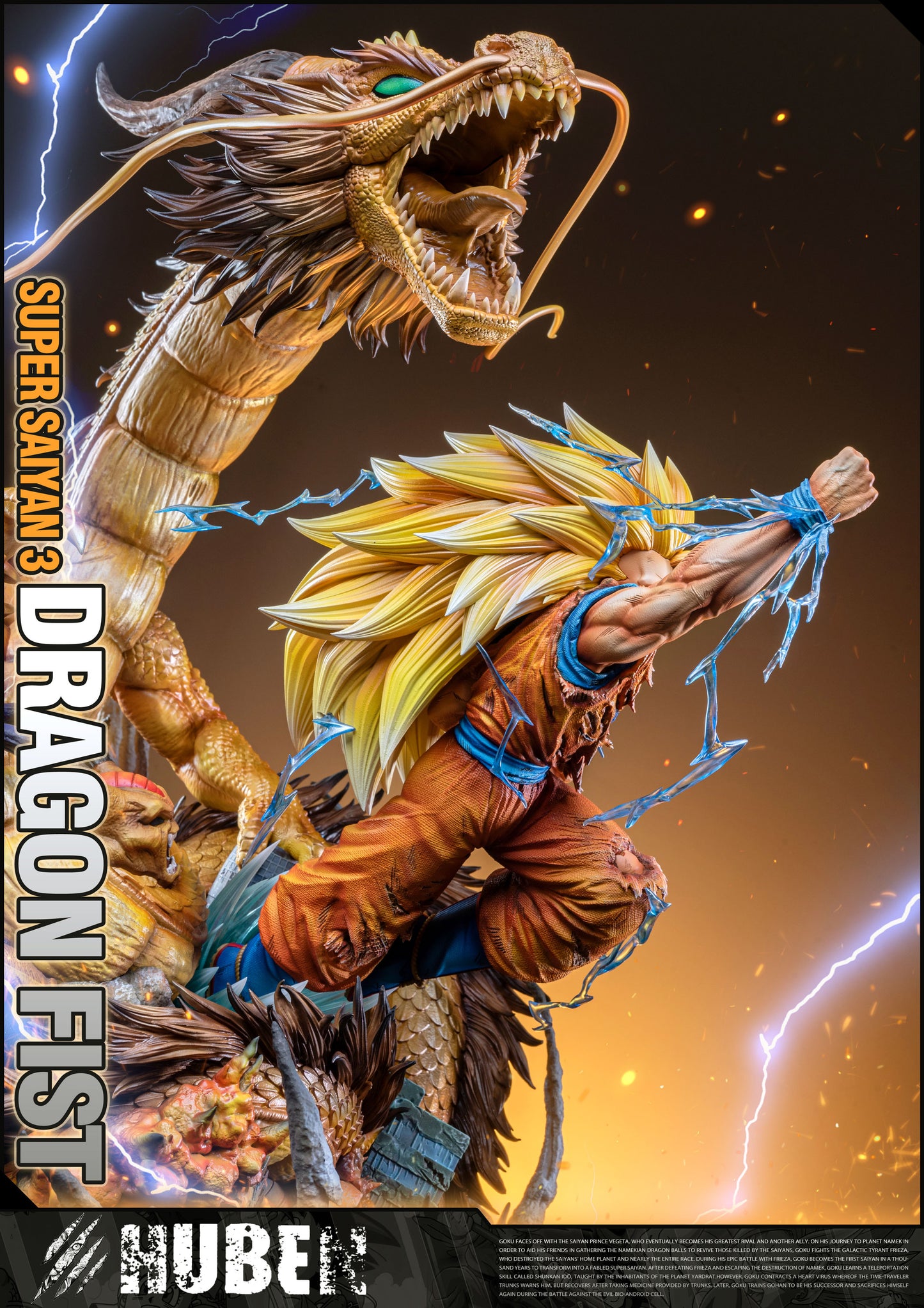 HUBEN STUDIO – DRAGON BALL Z: DRAGON FIST SUPER SAIYAN 3 GOKU [PRE-ORDER]
