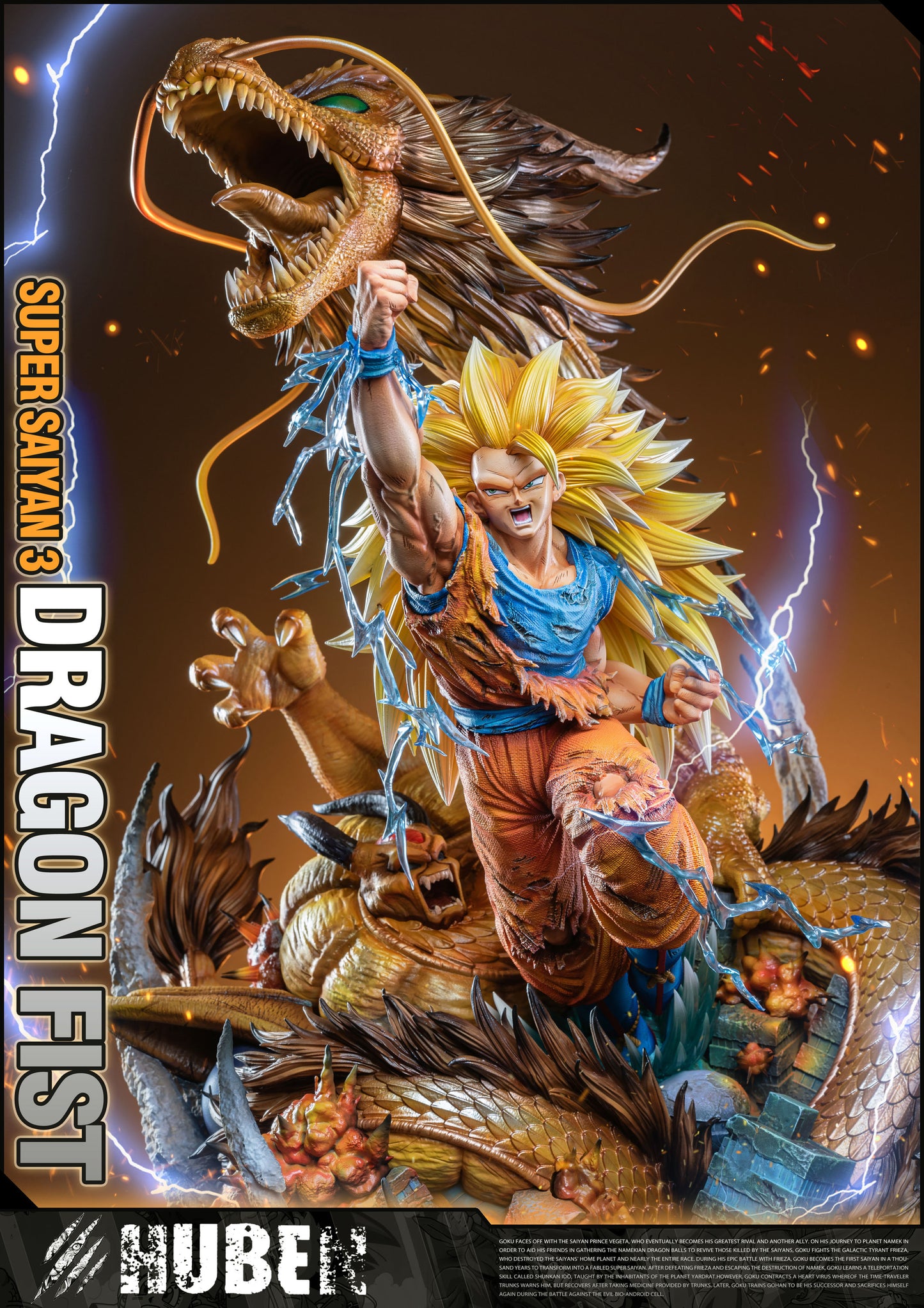 HUBEN STUDIO – DRAGON BALL Z: DRAGON FIST SUPER SAIYAN 3 GOKU [PRE-ORDER]