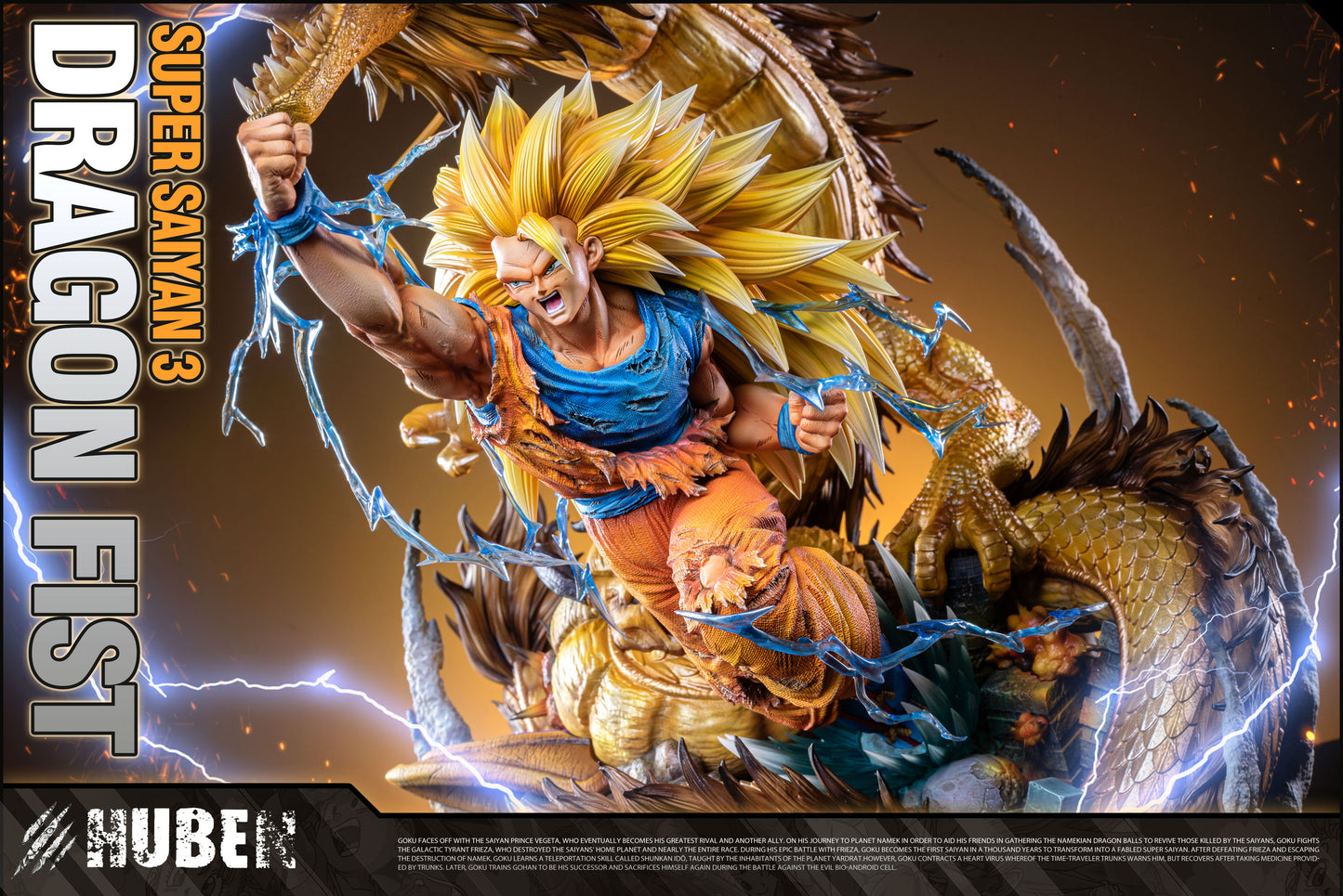 HUBEN STUDIO – DRAGON BALL Z: DRAGON FIST SUPER SAIYAN 3 GOKU [PRE-ORDER]