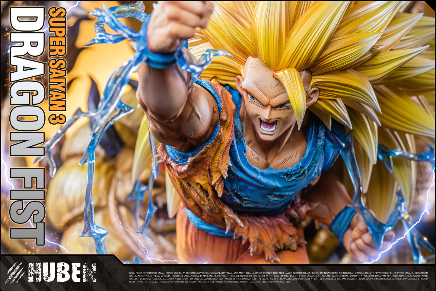 HUBEN STUDIO – DRAGON BALL Z: DRAGON FIST SUPER SAIYAN 3 GOKU [PRE-ORDER]