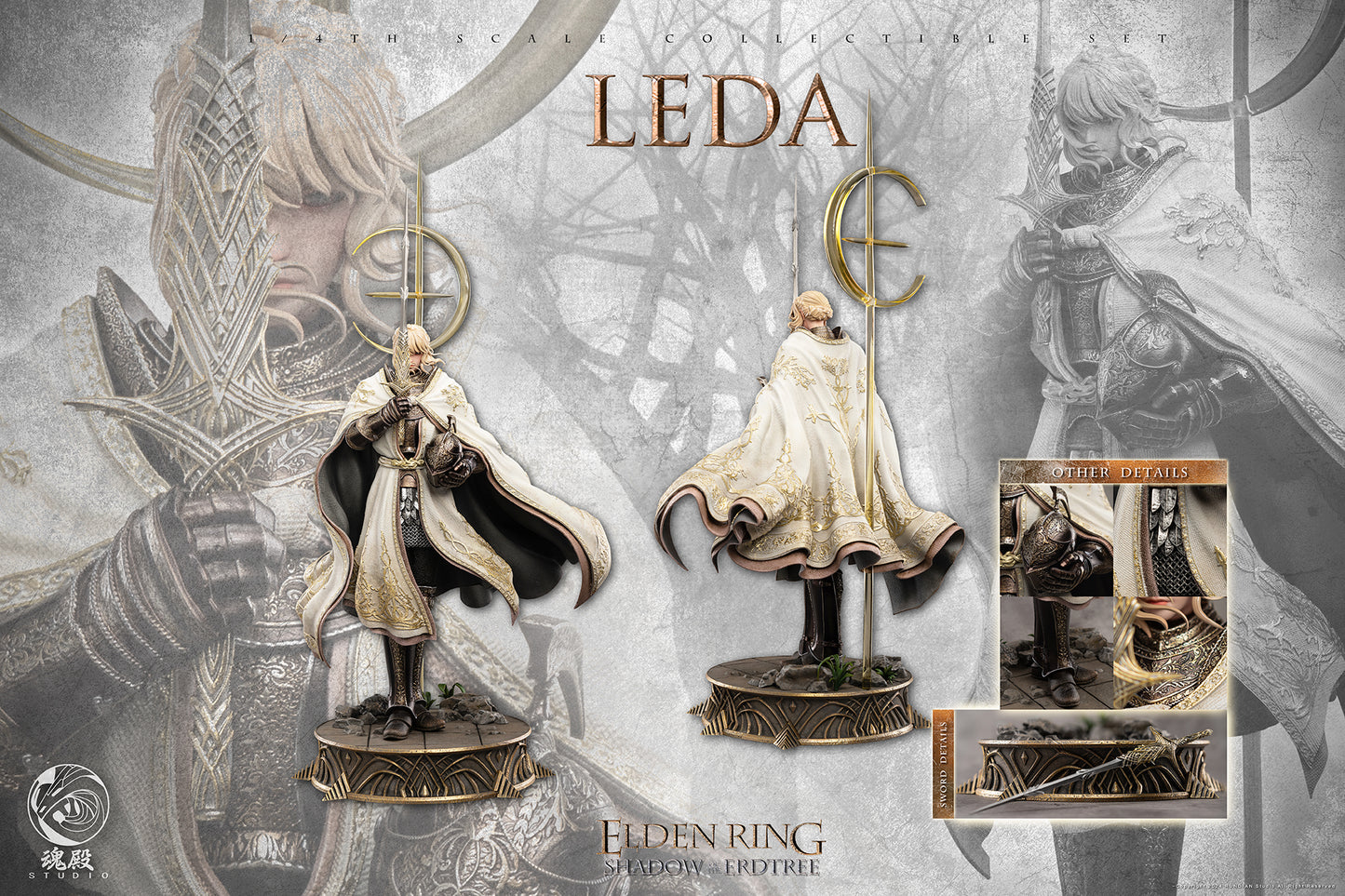 HUN DIAN STUDIO – ELDEN RING: NEEDLE KNIGHT LEDA [SOLD OUT]
