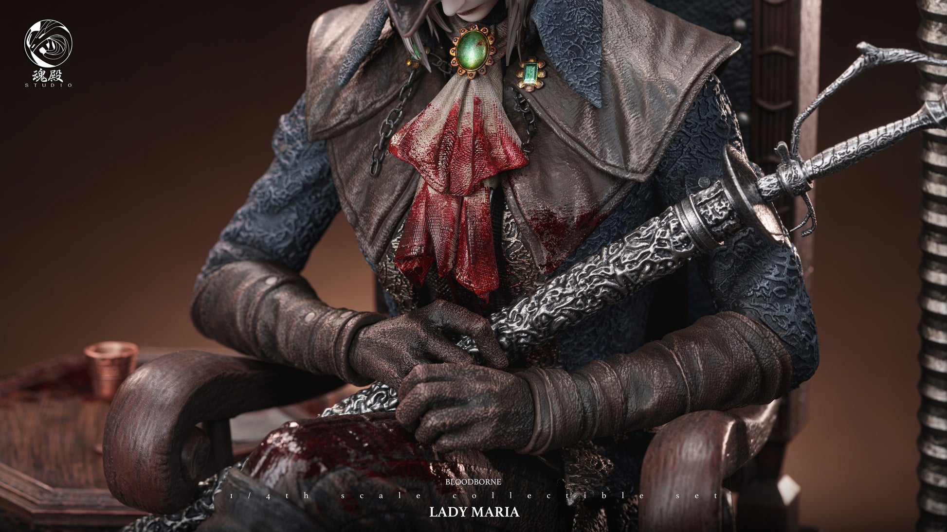 HUN DIAN STUDIO - BLOODBORNE LADY MARIA OF THE ASTRAL CLOCKTOWER 3.0 10