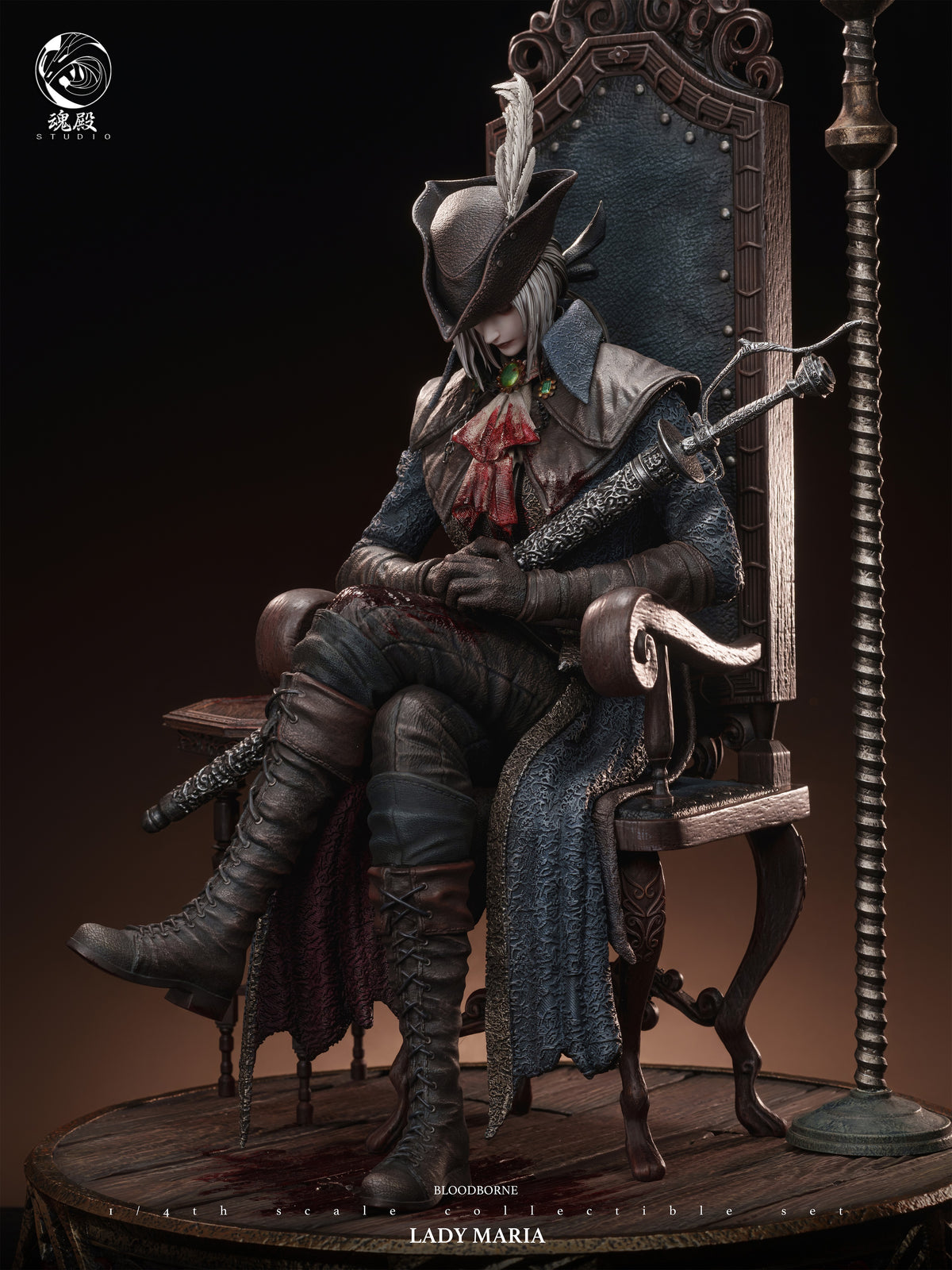 HUN DIAN STUDIO - BLOODBORNE LADY MARIA OF THE ASTRAL CLOCKTOWER 3.0 6