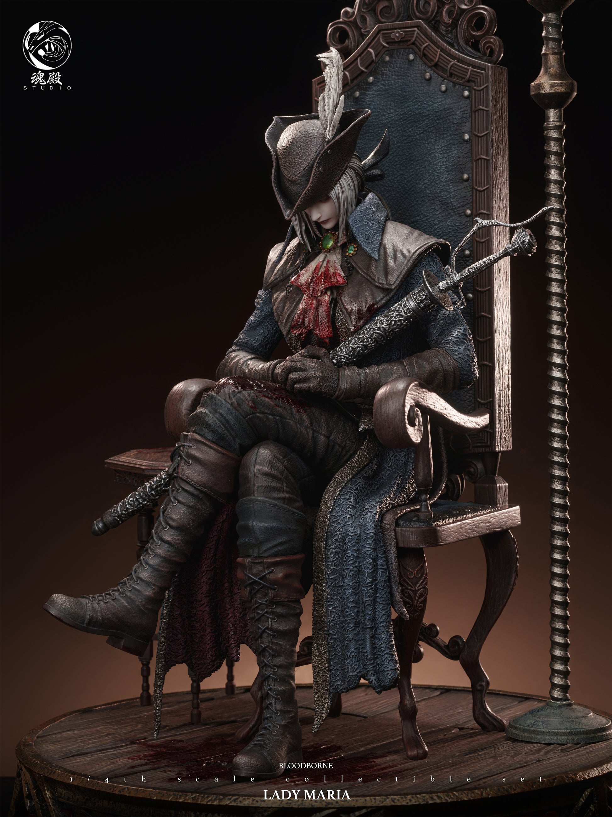 HUN DIAN STUDIO - BLOODBORNE LADY MARIA OF THE ASTRAL CLOCKTOWER 3.0 6