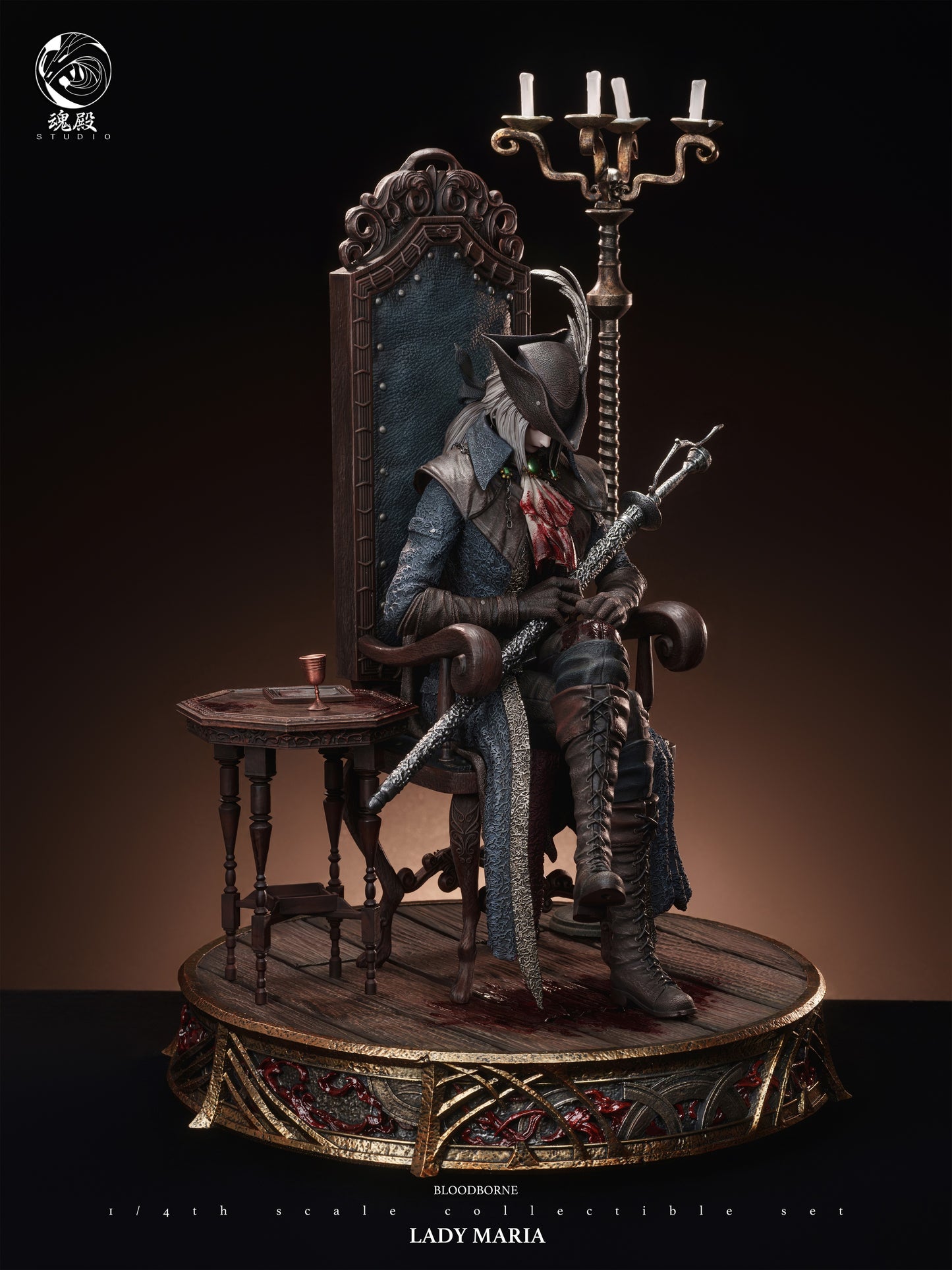 HUN DIAN STUDIO - BLOODBORNE LADY MARIA OF THE ASTRAL CLOCKTOWER 3.0 7