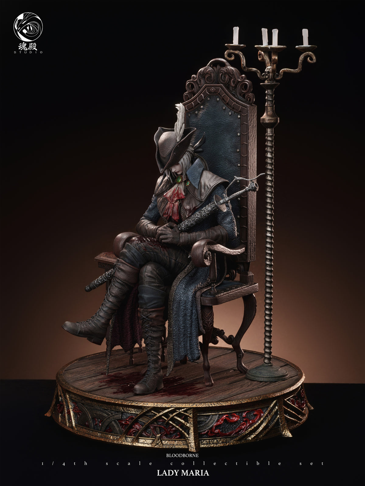 HUN DIAN STUDIO - BLOODBORNE LADY MARIA OF THE ASTRAL CLOCKTOWER 3.0 8