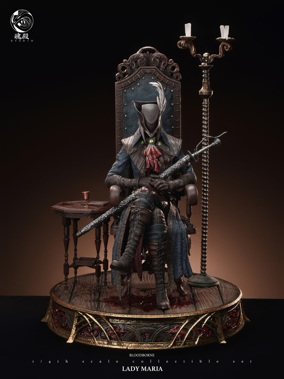 HUN DIAN STUDIO - BLOODBORNE LADY MARIA OF THE ASTRAL CLOCKTOWER 3.0 9
