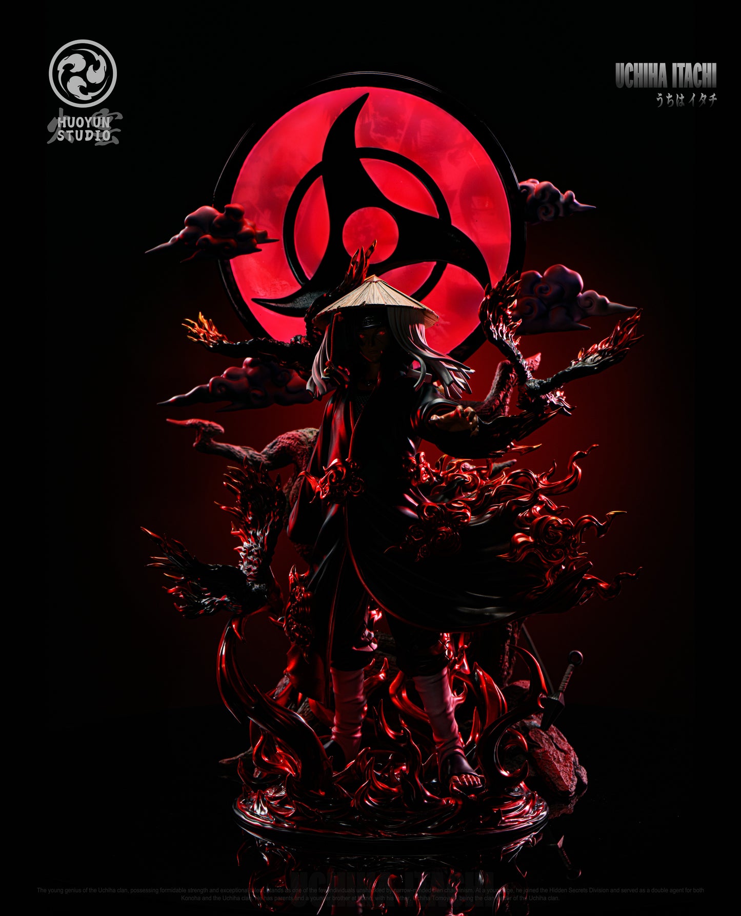 HUOYUN STUDIO - NARUTO: 1. MANGEKYO SHARINGAN ITACHI UCHIHA [PRE-ORDER]