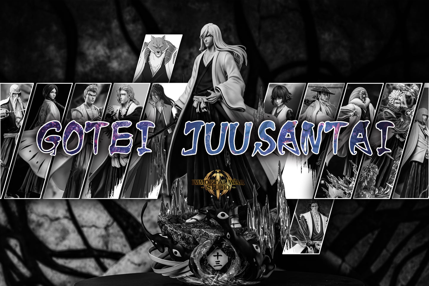 I.W STUDIO – BLEACH: TYBW GOTEI 13 SERIES 11. JUSHIRO UKITAKE [IN STOCK]