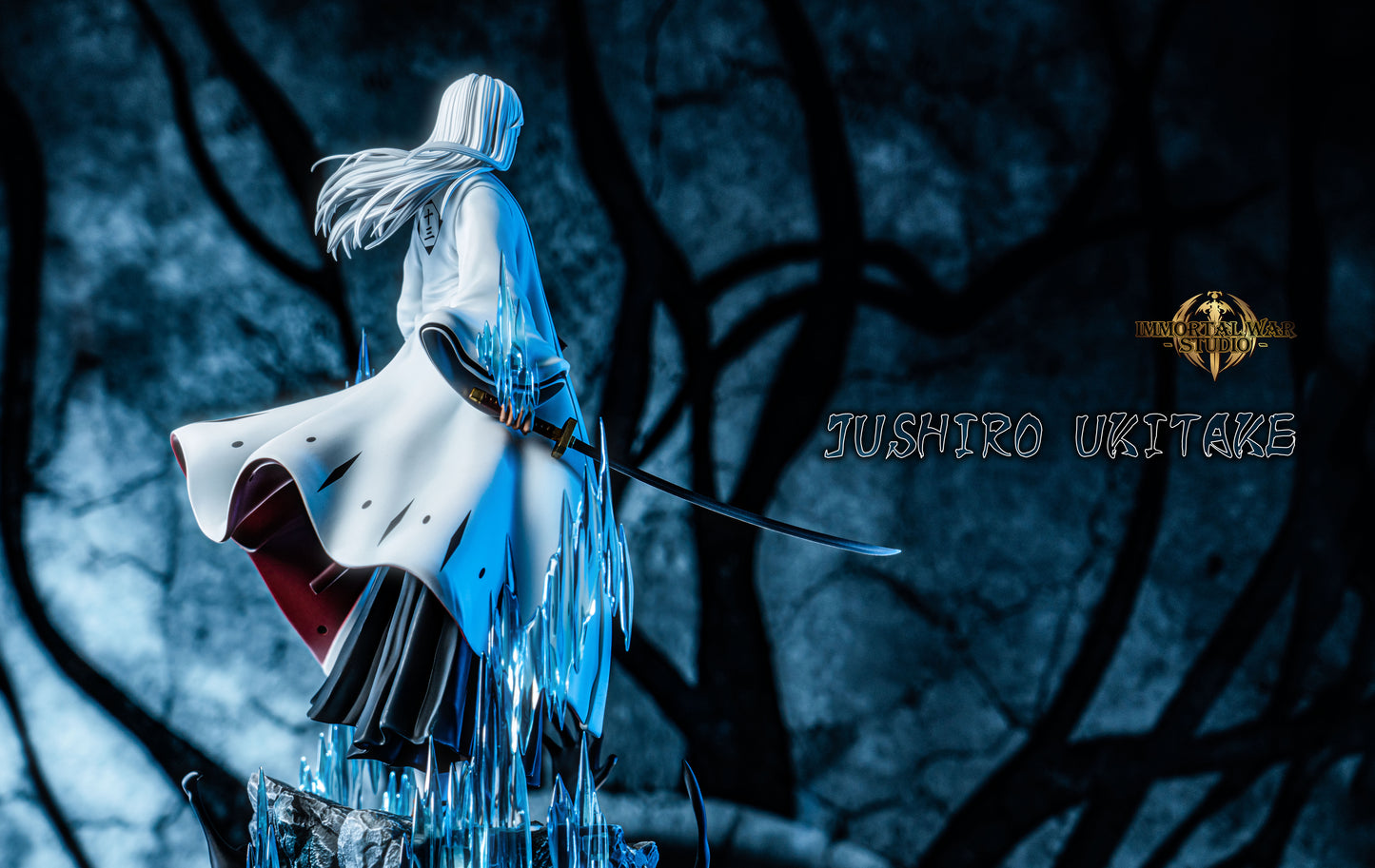 I.W STUDIO – BLEACH: TYBW GOTEI 13 SERIES 11. JUSHIRO UKITAKE [IN STOCK]