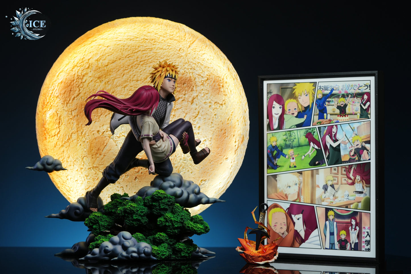 ICE STUDIO – NARUTO: ICONIC SCENE SERIES 2. MINATO AND KUSHINA UNDER THE MOON [PRE-ORDER]