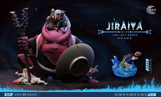 ICE STUDIO - NARUTO MOUNT MYOBOKU SERIES 1. JIRAIYA AND GAMAKEN 2