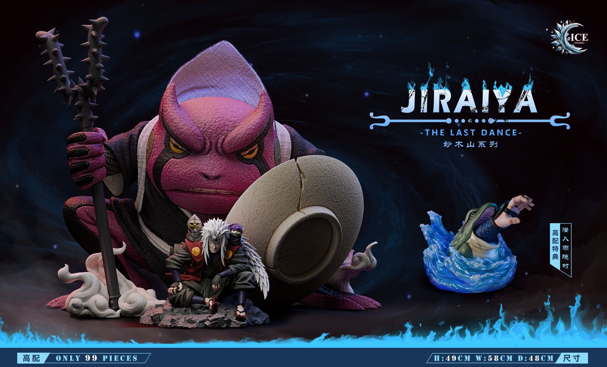 ICE STUDIO - NARUTO MOUNT MYOBOKU SERIES 1. JIRAIYA AND GAMAKEN 3