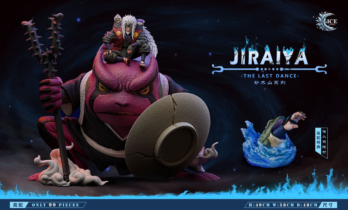 ICE STUDIO - NARUTO MOUNT MYOBOKU SERIES 1. JIRAIYA AND GAMAKEN 4