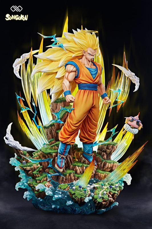 1/6 & 1/4 Scale Super Saiyan 4 Gogeta with LED - Dragon Ball Resin Statue -  ArmyAnt Studio [In Stock]