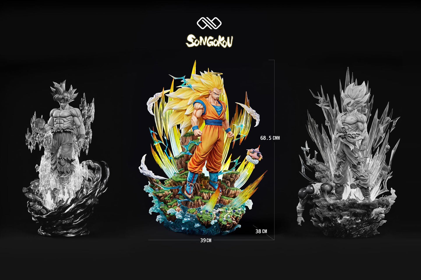 INFINITE STUDIO – DRAGON BALL Z: SUPER SAIYAN 3 GOKU [IN STOCK]