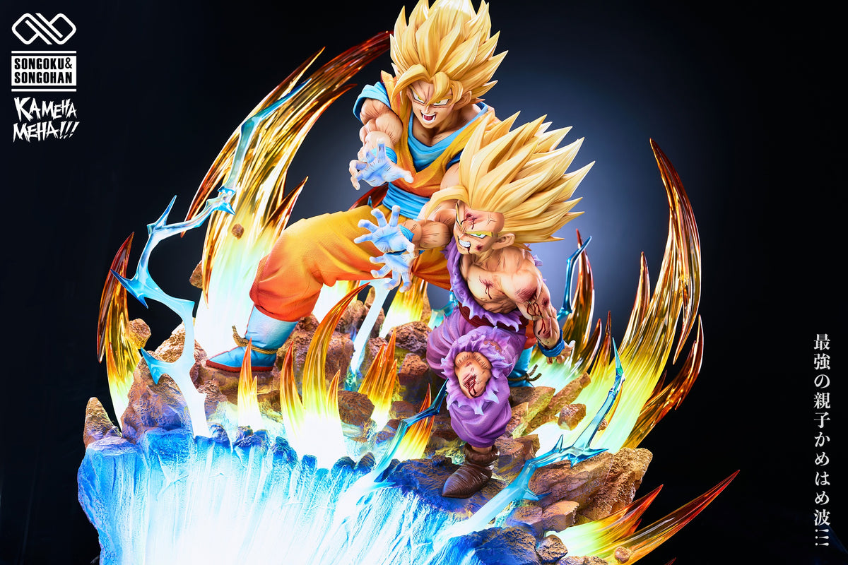 INFINITE STUDIO - DRAGON BALL Z DUO SCENE SERIES 1. FATHER-SON KAMEHAMEHA 10
