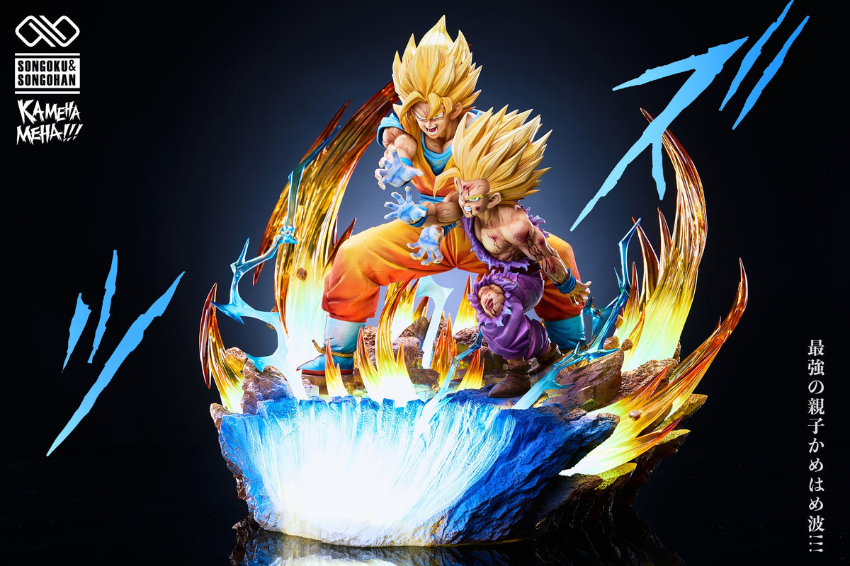 INFINITE STUDIO - DRAGON BALL Z DUO SCENE SERIES 1. FATHER-SON KAMEHAMEHA 5