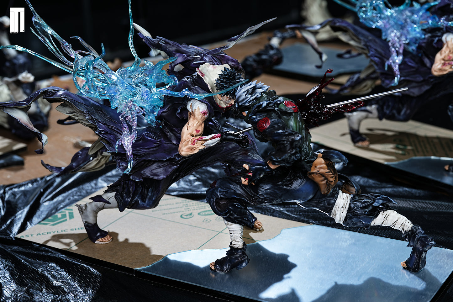 IRON CURTAIN STUDIO – NARUTO: BATTLE SERIES 1. FATED SHOWDOWN, KAKASHI VS OBITO [IN STOCK]