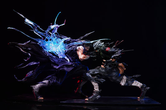 IRON CURTAIN STUDIO – NARUTO: BATTLE SERIES 1. FATED SHOWDOWN, KAKASHI VS OBITO [IN STOCK]