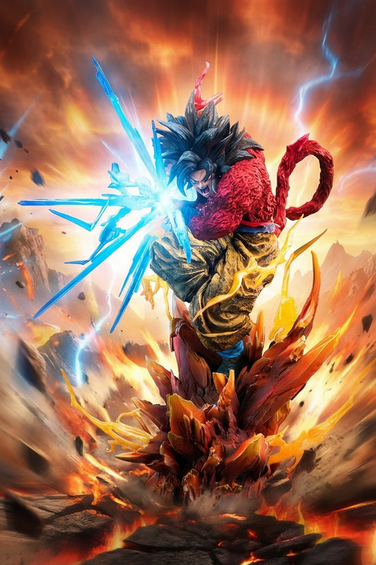 IRON CURTAIN STUDIO – DRAGON BALL GT: SUPER SAIYAN 4 AND 5 GOKU [PRE-ORDER]