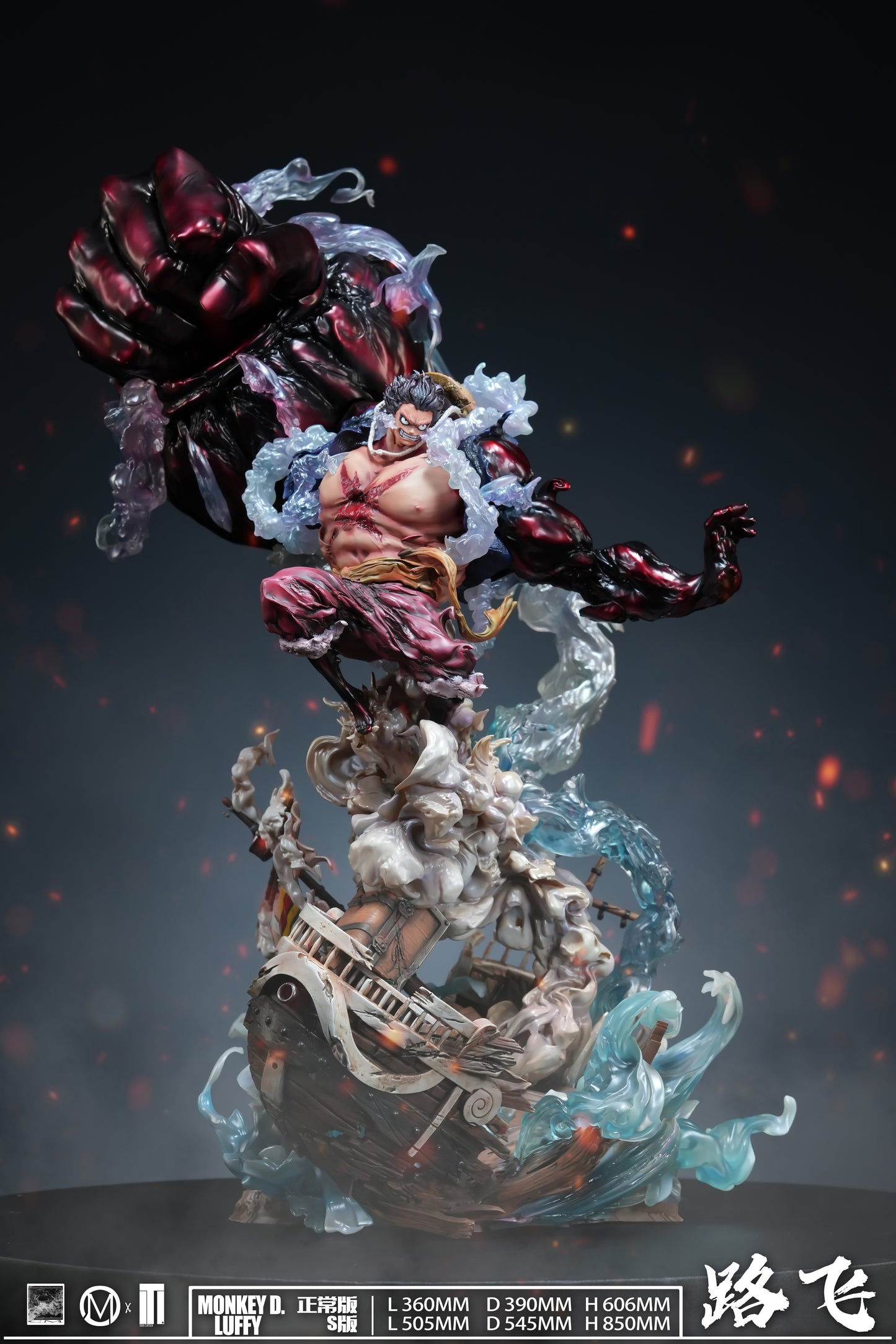IRON CURTAIN x CM STUDIO – ONE PIECE: GEAR FOURTH LUFFY [PRE-ORDER]