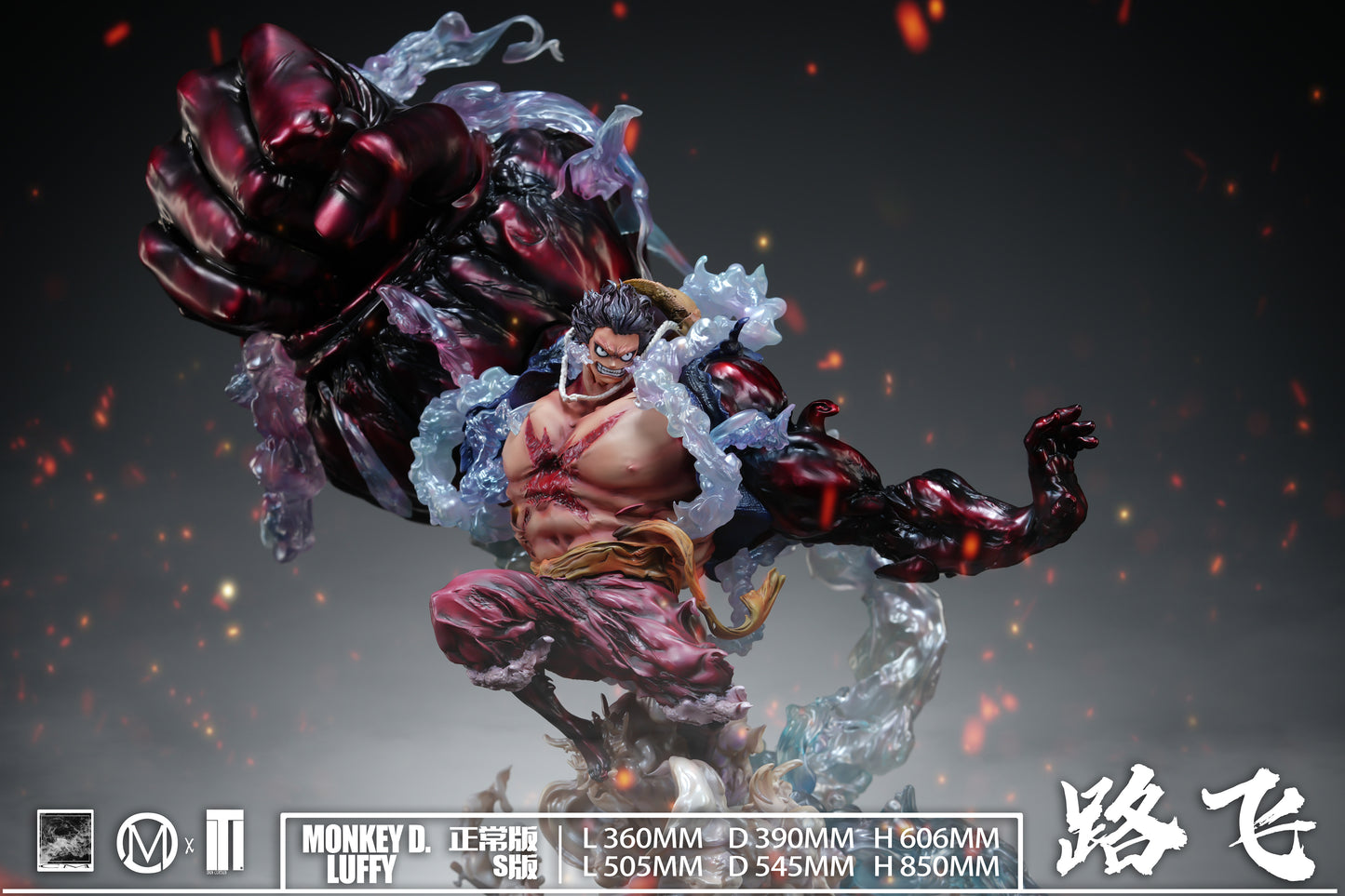 IRON CURTAIN x CM STUDIO – ONE PIECE: GEAR FOURTH LUFFY [PRE-ORDER]