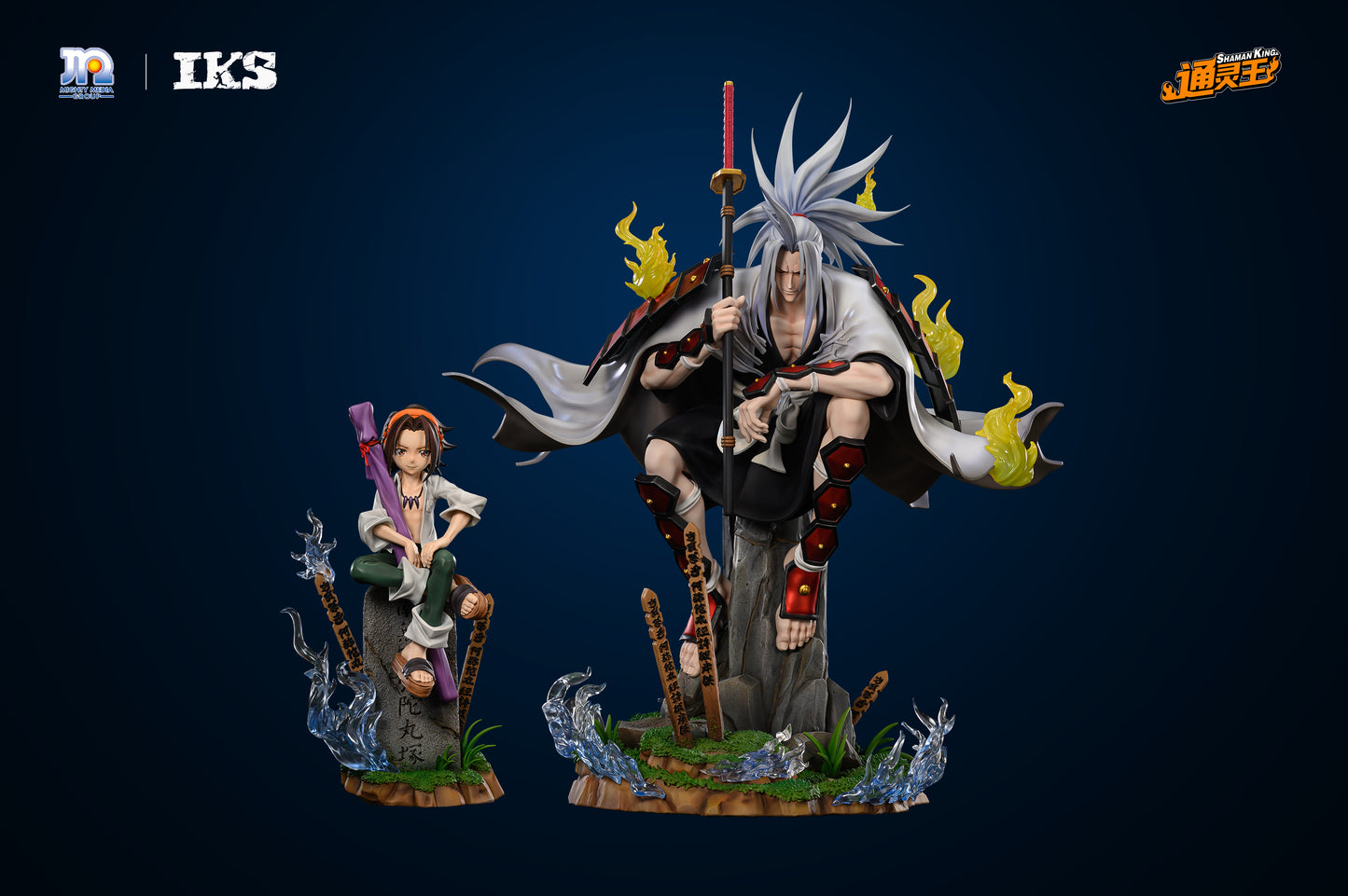 IRON KITE STUDIO – SHAMAN KING: ASAKURA YOH AND AMIDAMARU (LICENSED) [SOLD OUT]