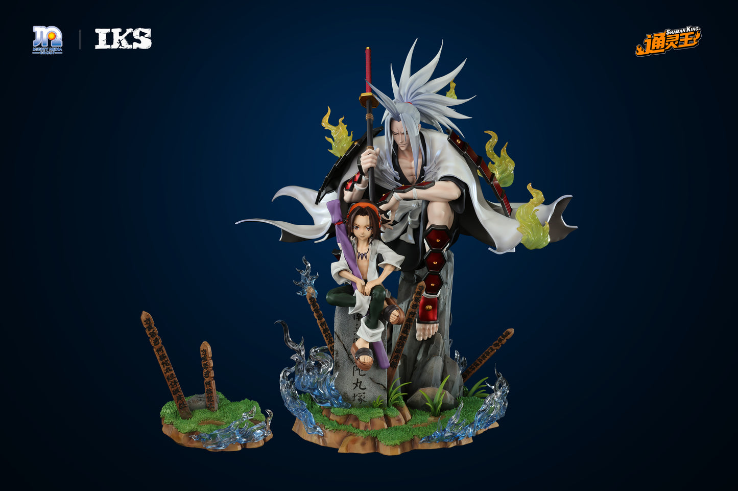 IRON KITE STUDIO – SHAMAN KING: ASAKURA YOH AND AMIDAMARU (LICENSED) [SOLD OUT]