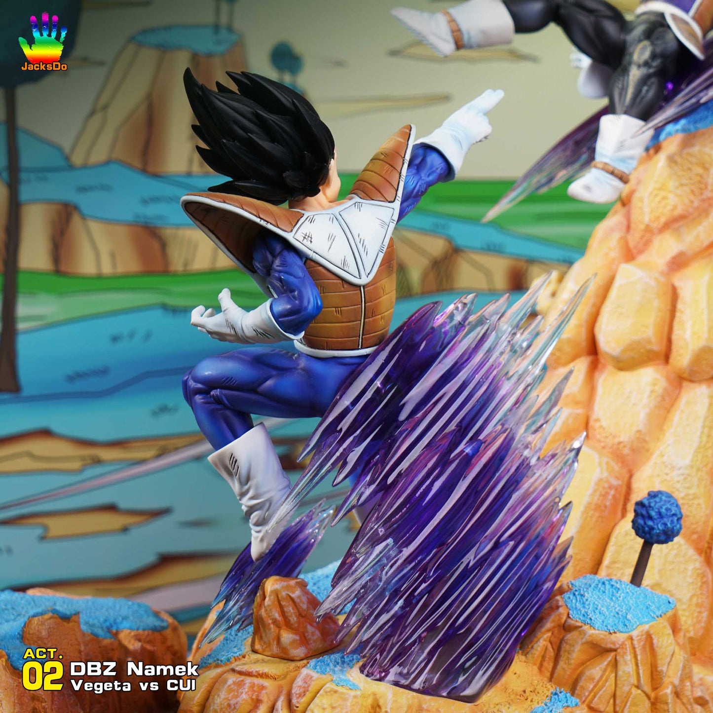 JACKSDO STUDIO – DRAGON BALL Z: NAMEK SERIES ACT.02 VEGETA VS CUI [PRE-ORDER]