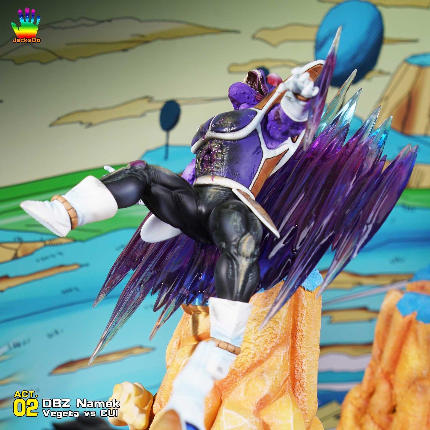 JACKSDO STUDIO – DRAGON BALL Z: NAMEK SERIES ACT.02 VEGETA VS CUI [PRE-ORDER]
