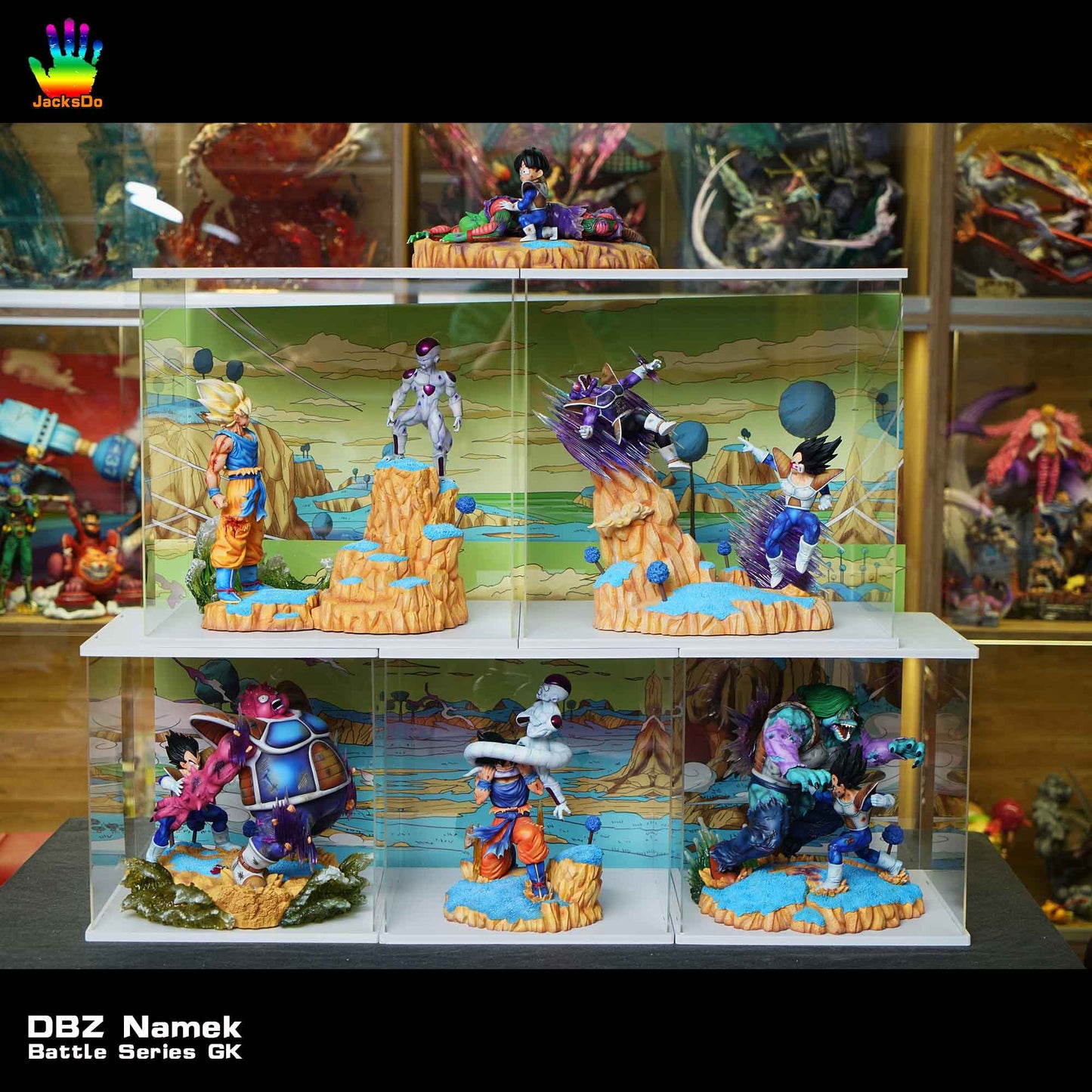 JACKSDO STUDIO – DRAGON BALL Z: NAMEK SERIES ACT.02 VEGETA VS CUI [PRE-ORDER]