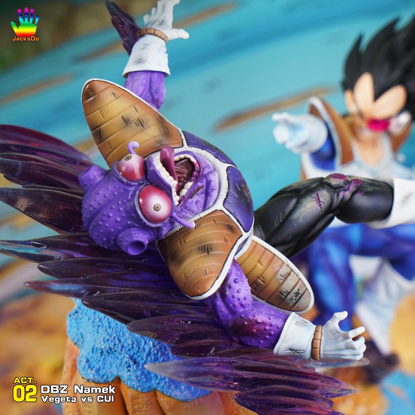 JACKSDO STUDIO – DRAGON BALL Z: NAMEK SERIES ACT.02 VEGETA VS CUI [PRE-ORDER]