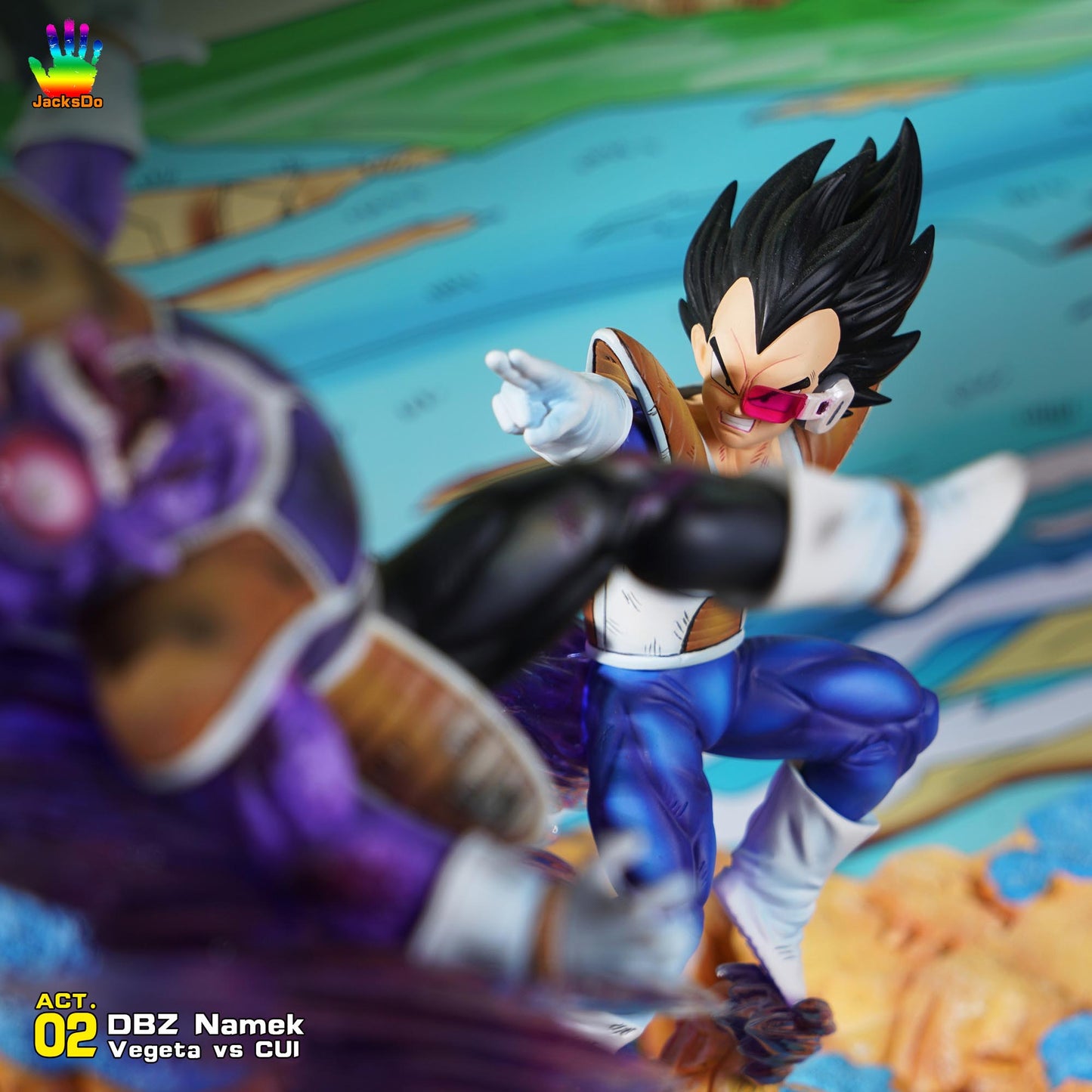 JACKSDO STUDIO – DRAGON BALL Z: NAMEK SERIES ACT.02 VEGETA VS CUI [PRE-ORDER]