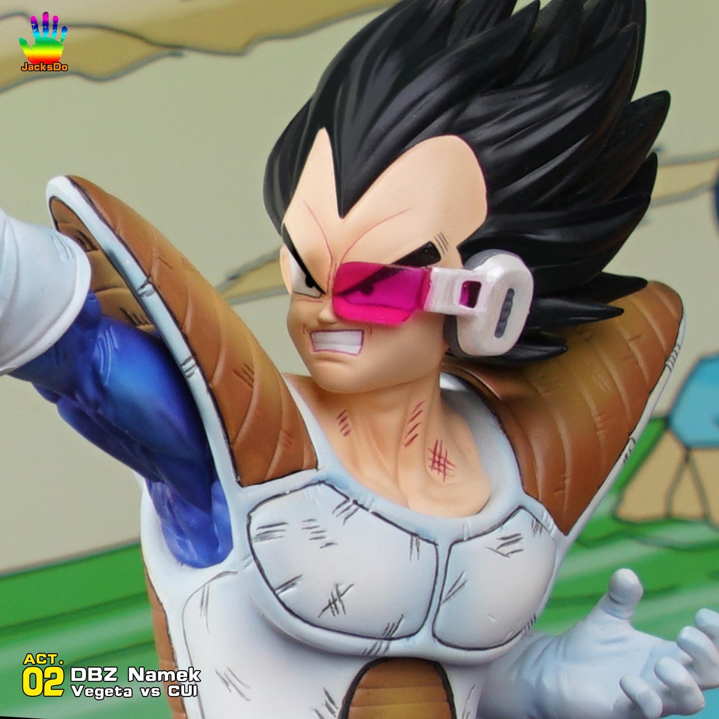 JACKSDO STUDIO – DRAGON BALL Z: NAMEK SERIES ACT.02 VEGETA VS CUI [PRE-ORDER]