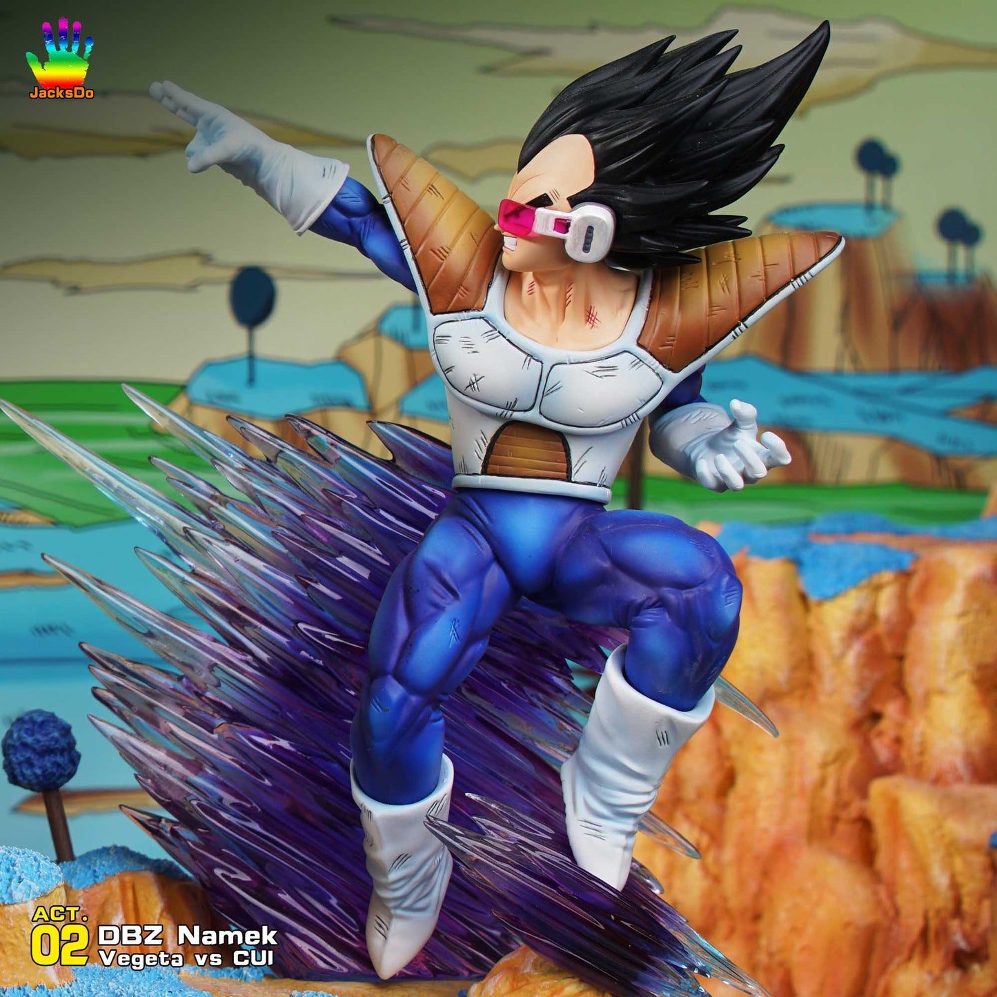 JACKSDO STUDIO – DRAGON BALL Z: NAMEK SERIES ACT.02 VEGETA VS CUI [PRE-ORDER]