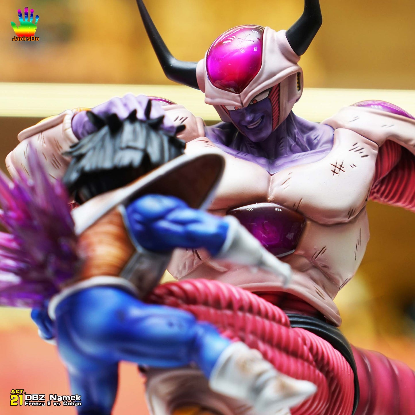JACKSDO STUDIO – DRAGON BALL Z: NAMEK SERIES ACT.21 SECOND FORM FRIEZA VS GOHAN [PRE-ORDER]