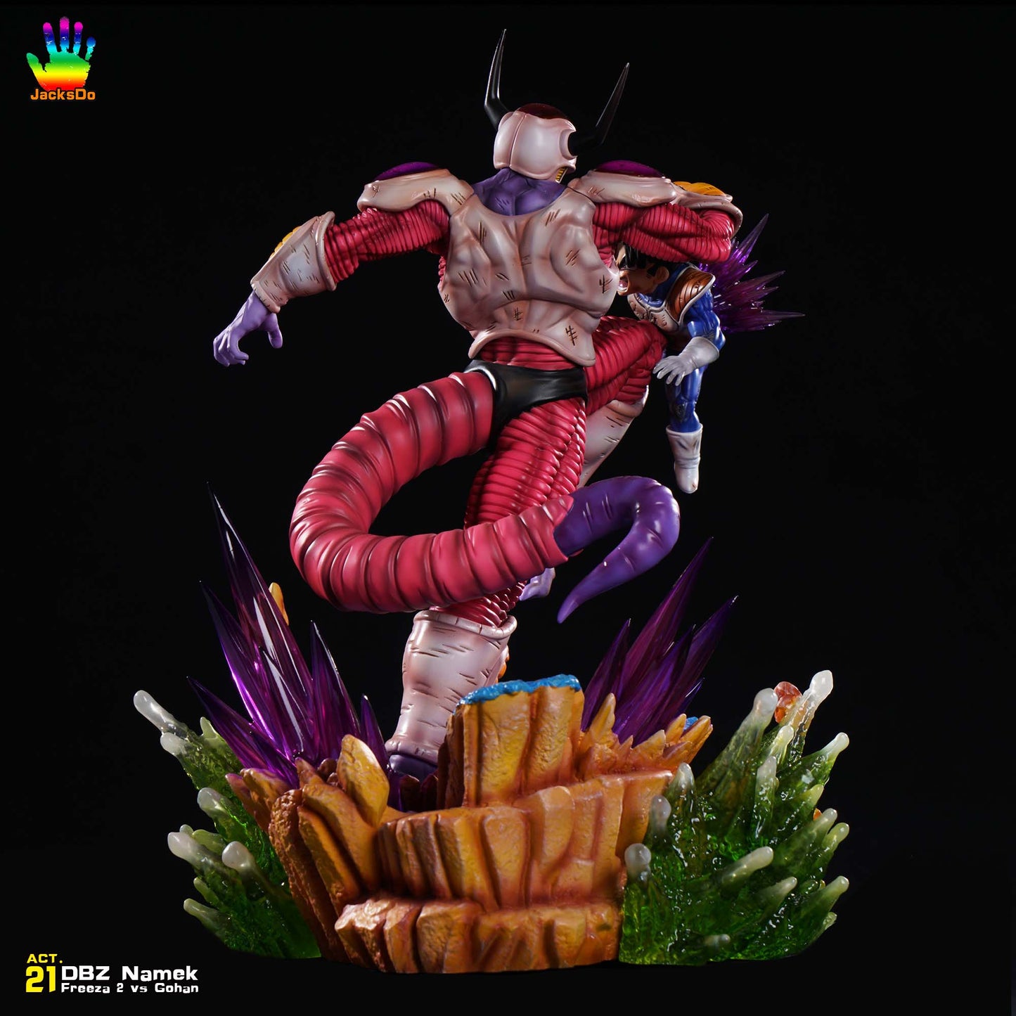 JACKSDO STUDIO – DRAGON BALL Z: NAMEK SERIES ACT.21 SECOND FORM FRIEZA VS GOHAN [PRE-ORDER]