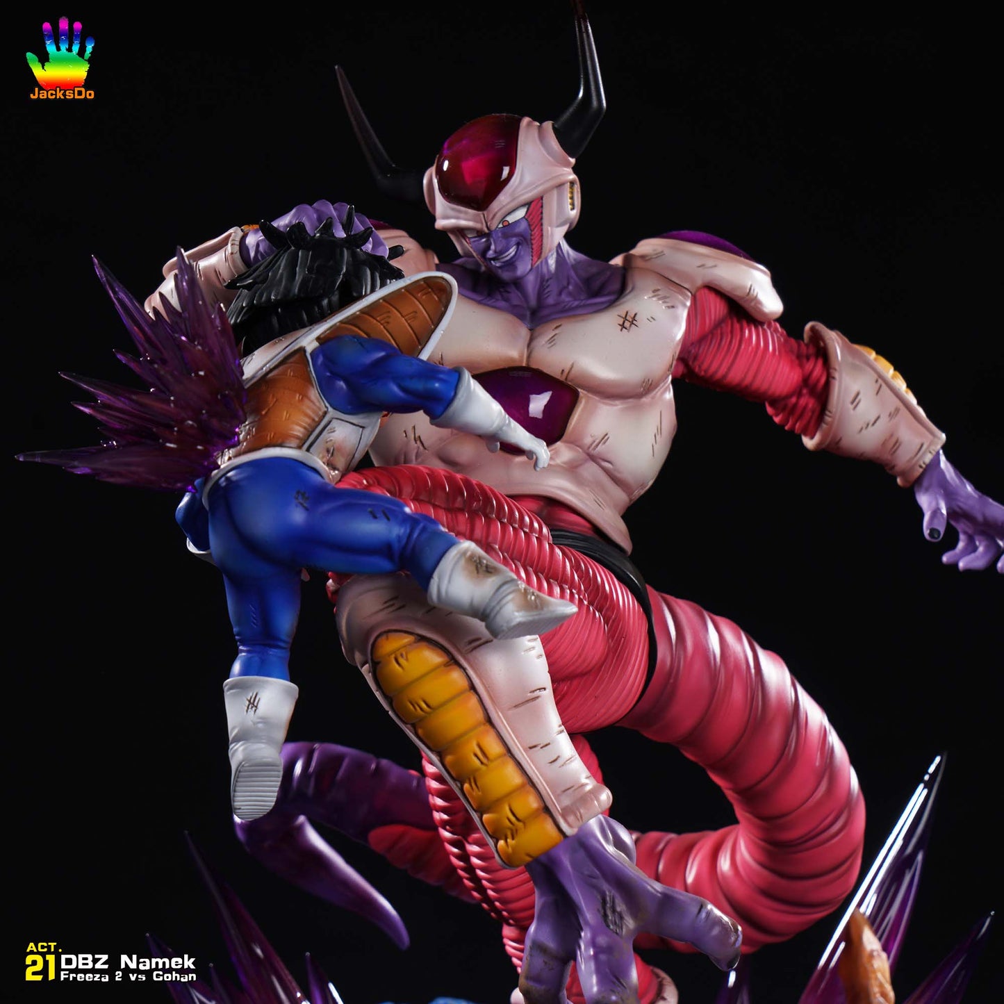 JACKSDO STUDIO – DRAGON BALL Z: NAMEK SERIES ACT.21 SECOND FORM FRIEZA VS GOHAN [PRE-ORDER]