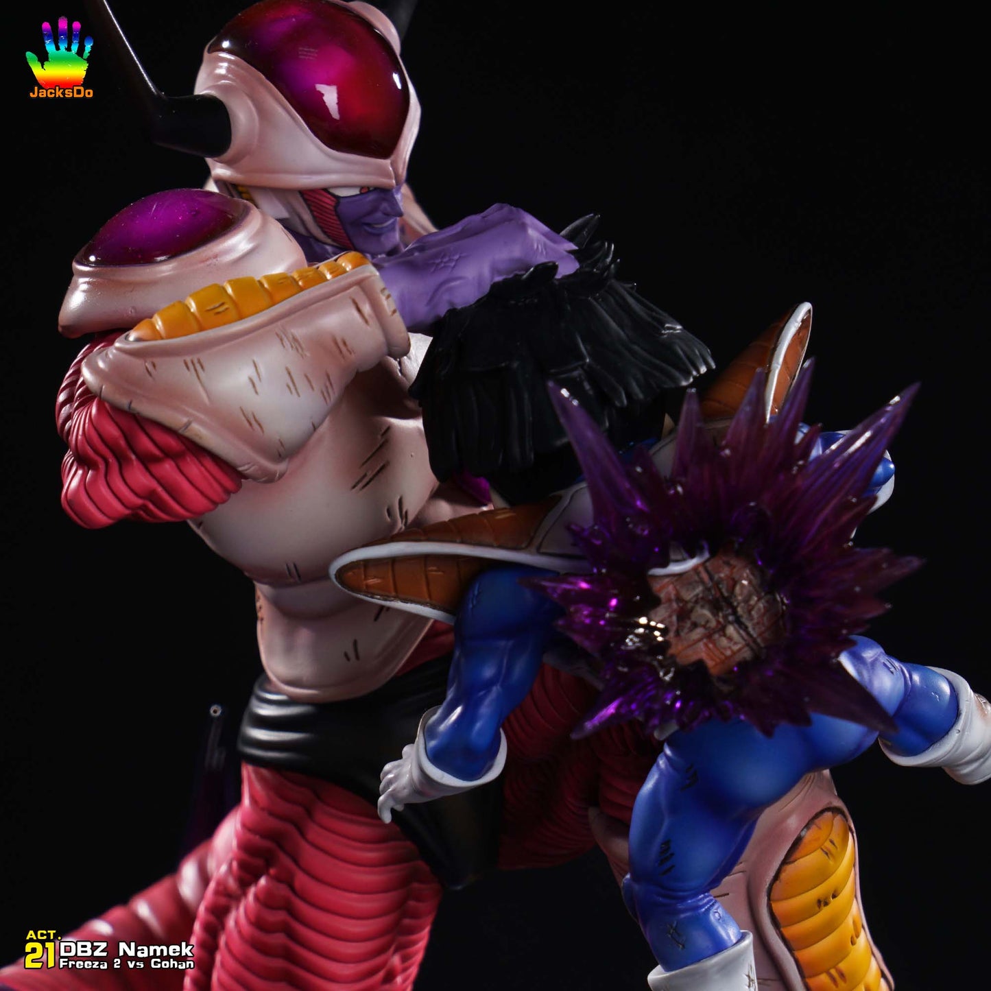 JACKSDO STUDIO – DRAGON BALL Z: NAMEK SERIES ACT.21 SECOND FORM FRIEZA VS GOHAN [PRE-ORDER]
