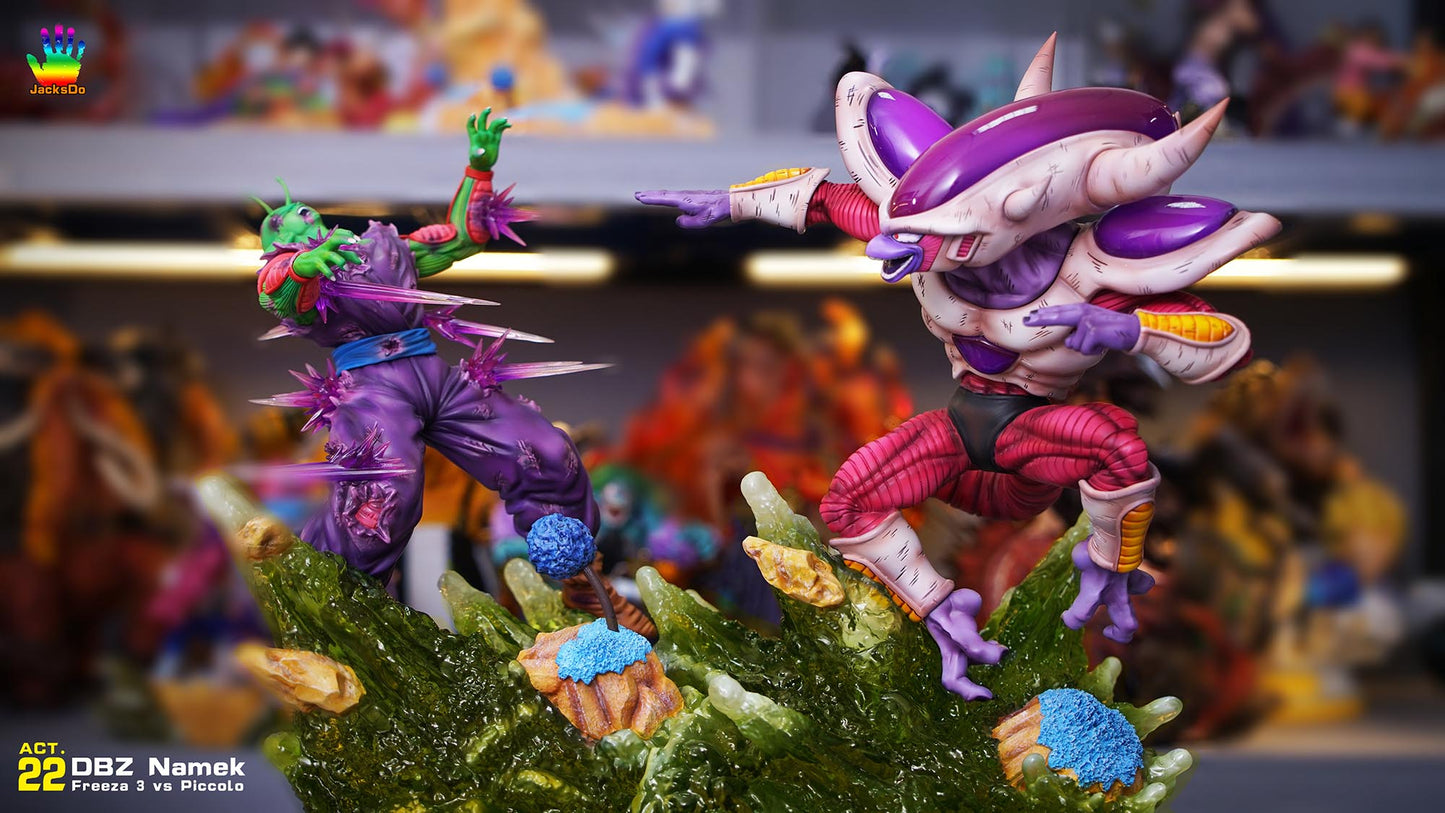 JACKSDO STUDIO – DRAGON BALL Z: NAMEK SERIES ACT.22 THIRD FORM FRIEZA VS PICCOLO [SOLD OUT]