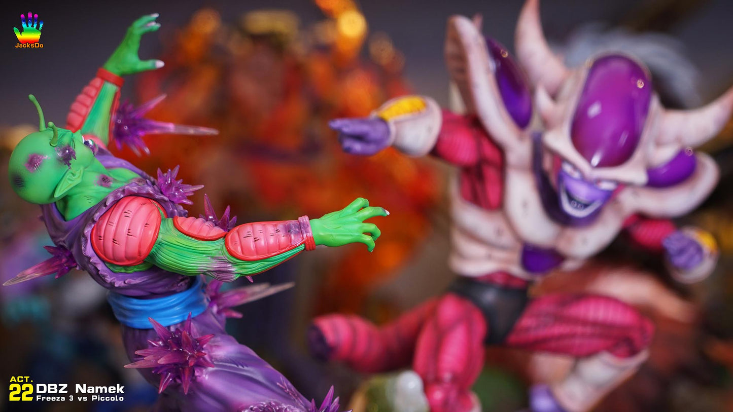 JACKSDO STUDIO – DRAGON BALL Z: NAMEK SERIES ACT.22 THIRD FORM FRIEZA VS PICCOLO [SOLD OUT]