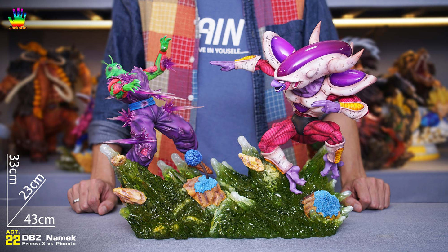 JACKSDO STUDIO – DRAGON BALL Z: NAMEK SERIES ACT.22 THIRD FORM FRIEZA VS PICCOLO [SOLD OUT]