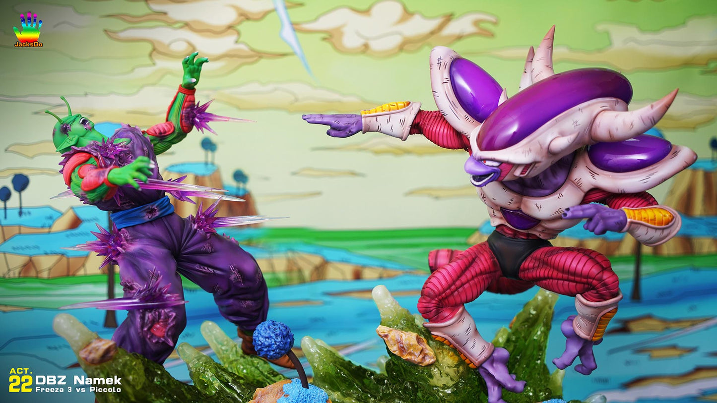 JACKSDO STUDIO – DRAGON BALL Z: NAMEK SERIES ACT.22 THIRD FORM FRIEZA VS PICCOLO [SOLD OUT]