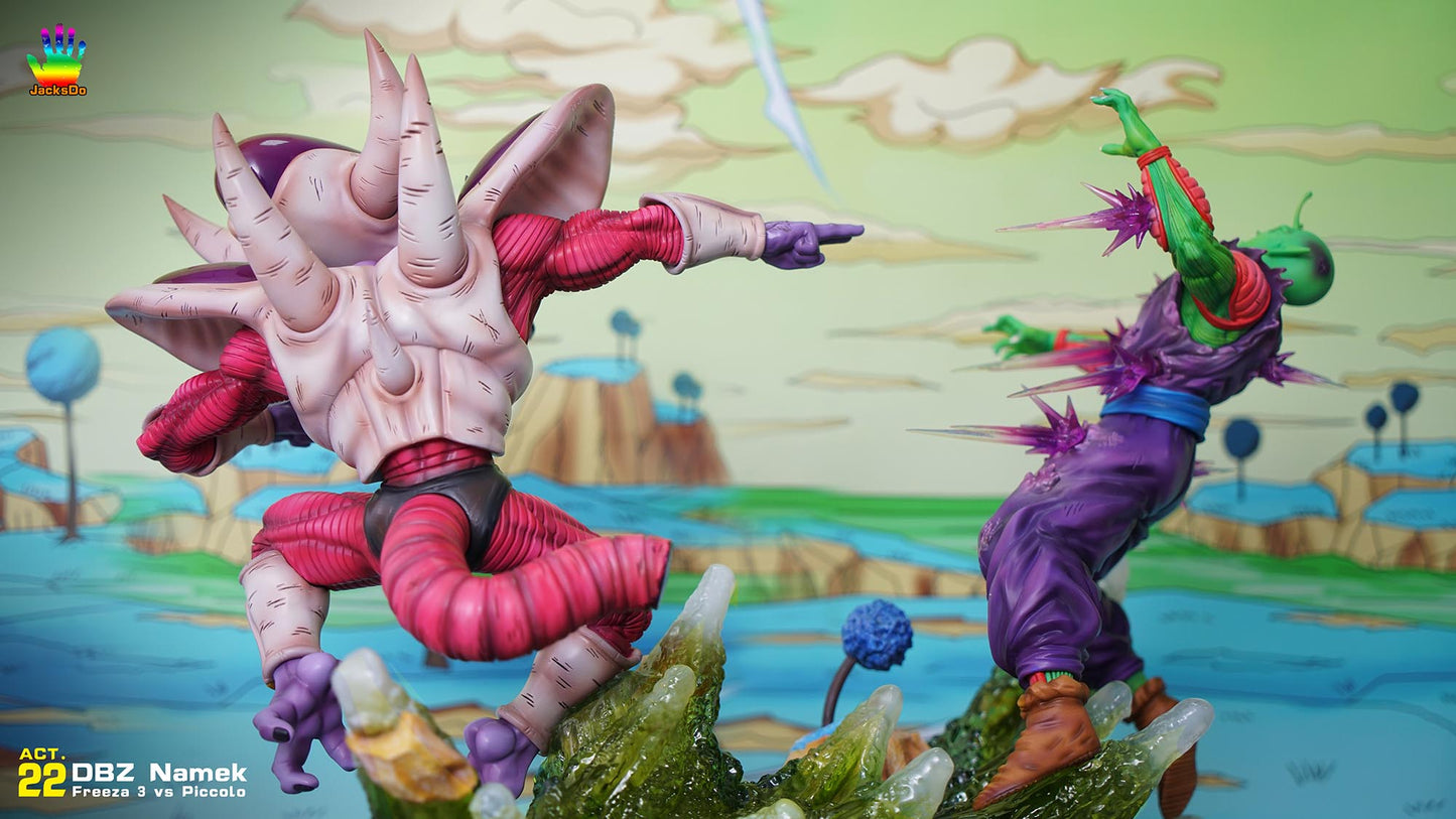 JACKSDO STUDIO – DRAGON BALL Z: NAMEK SERIES ACT.22 THIRD FORM FRIEZA VS PICCOLO [SOLD OUT]