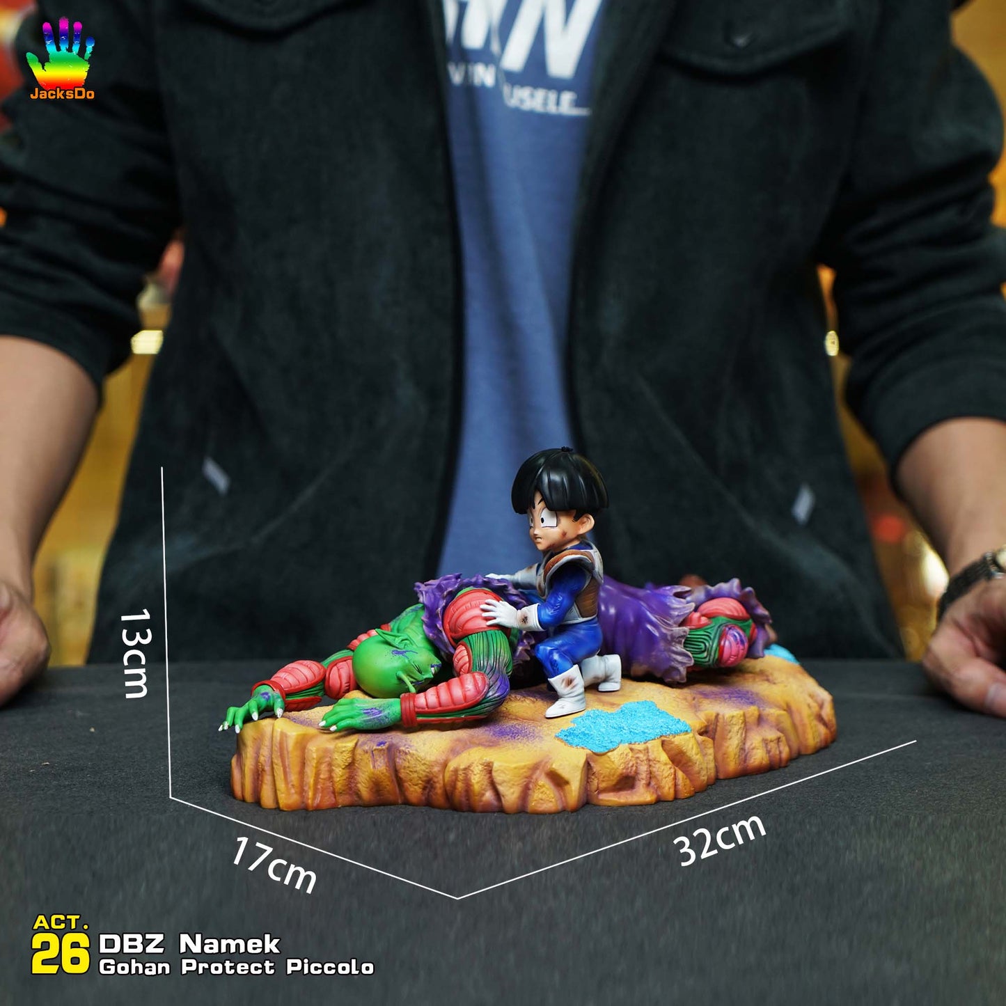 JACKSDO STUDIO – DRAGON BALL Z: NAMEK SERIES ACT.26 GOHAN PROTECTS PICCOLO [PRE-ORDER]