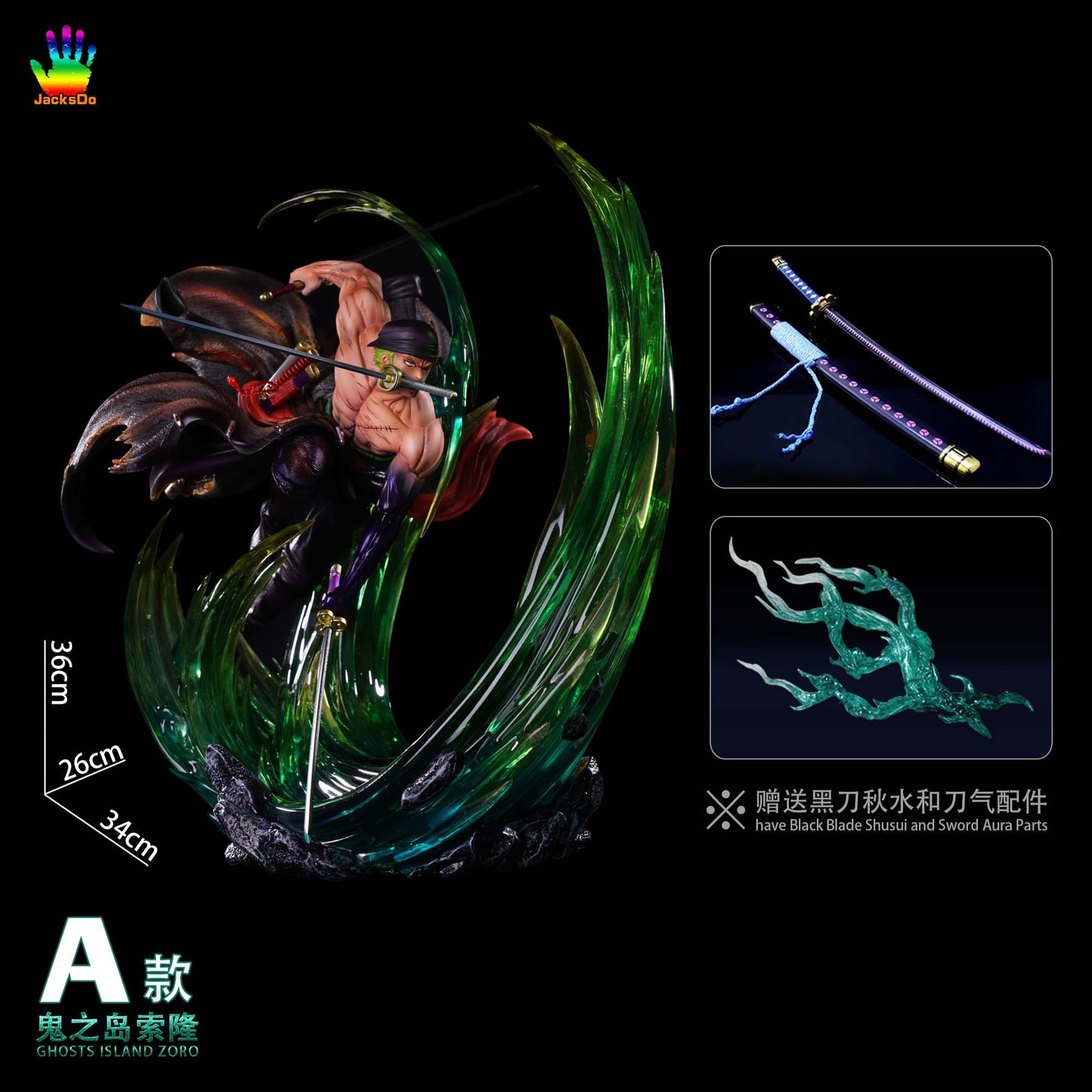 JACKSDO STUDIO – ONE PIECE: ONIGASHIMA AND WANO COUNTRY ARC ZORO [PRE-ORDER]