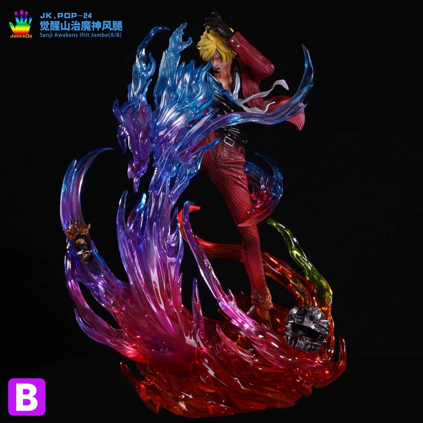 JACKSDO STUDIO – ONE PIECE: SANJI AWAKENS IFRIT JAMBE [SOLD OUT]