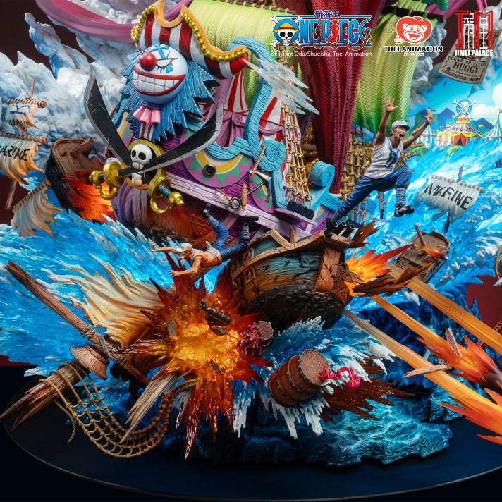 JIMEI PALACE STUDIO – ONE PIECE: MASTERPIECE SERIES 2. BUGGY (LICENSED) [PRE-ORDER]