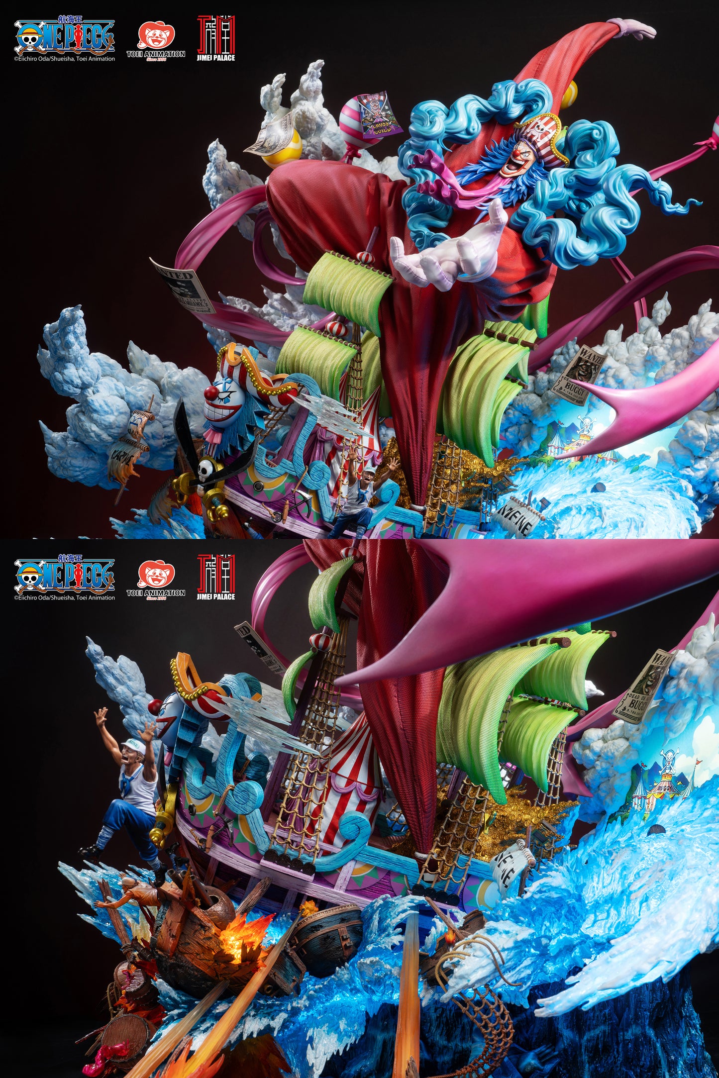 JIMEI PALACE STUDIO – ONE PIECE: MASTERPIECE SERIES 2. BUGGY (LICENSED) [PRE-ORDER]